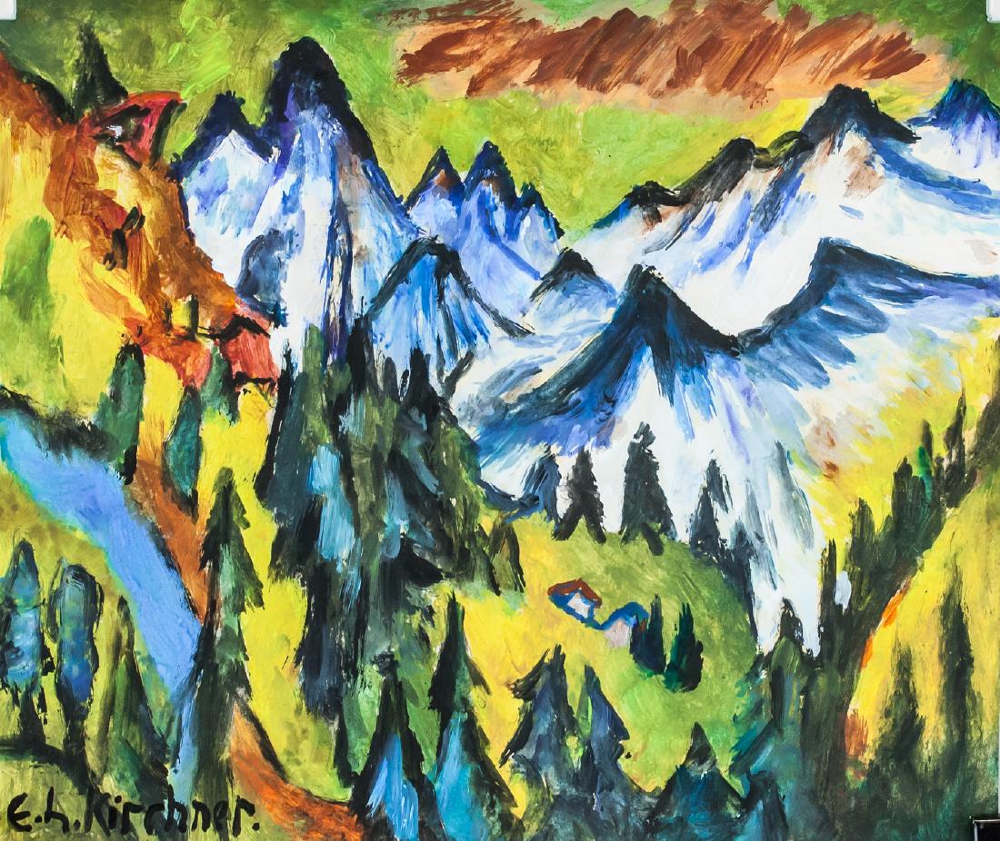 Ernst Ludwig Kirchner German Expressionist Oil (1 of 8)