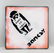 Banksy Reflective Square Sign Ape "Keep it Real"