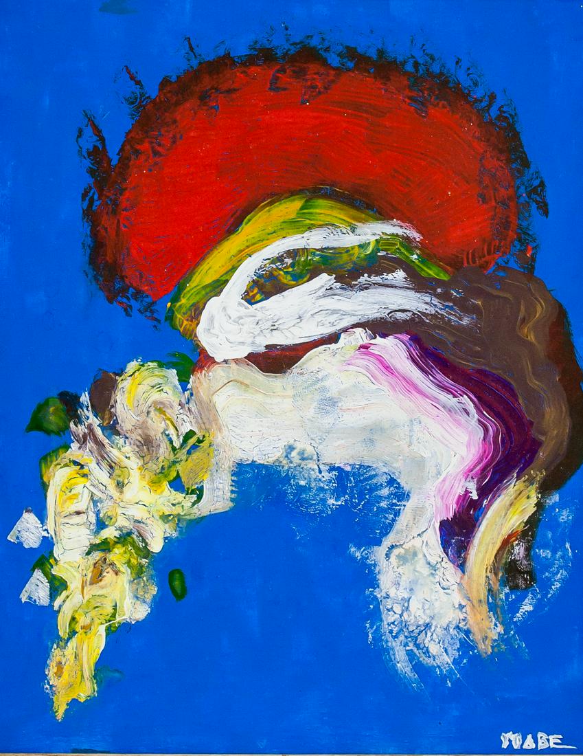 Manabu Mabe Brazilian Japanese Abstract OOC (1 of 6)