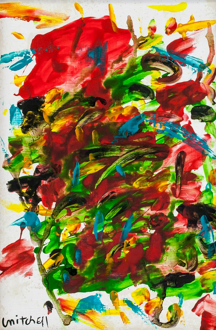 Joan Mitchell American Abstract Oil on Canvas (1 of 6)