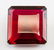 103.45 Ct Emerald Cut Red Quartz GGL Certificate