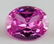 5.9 Ct Oval Cut Pink Zircon AGSL Certificate