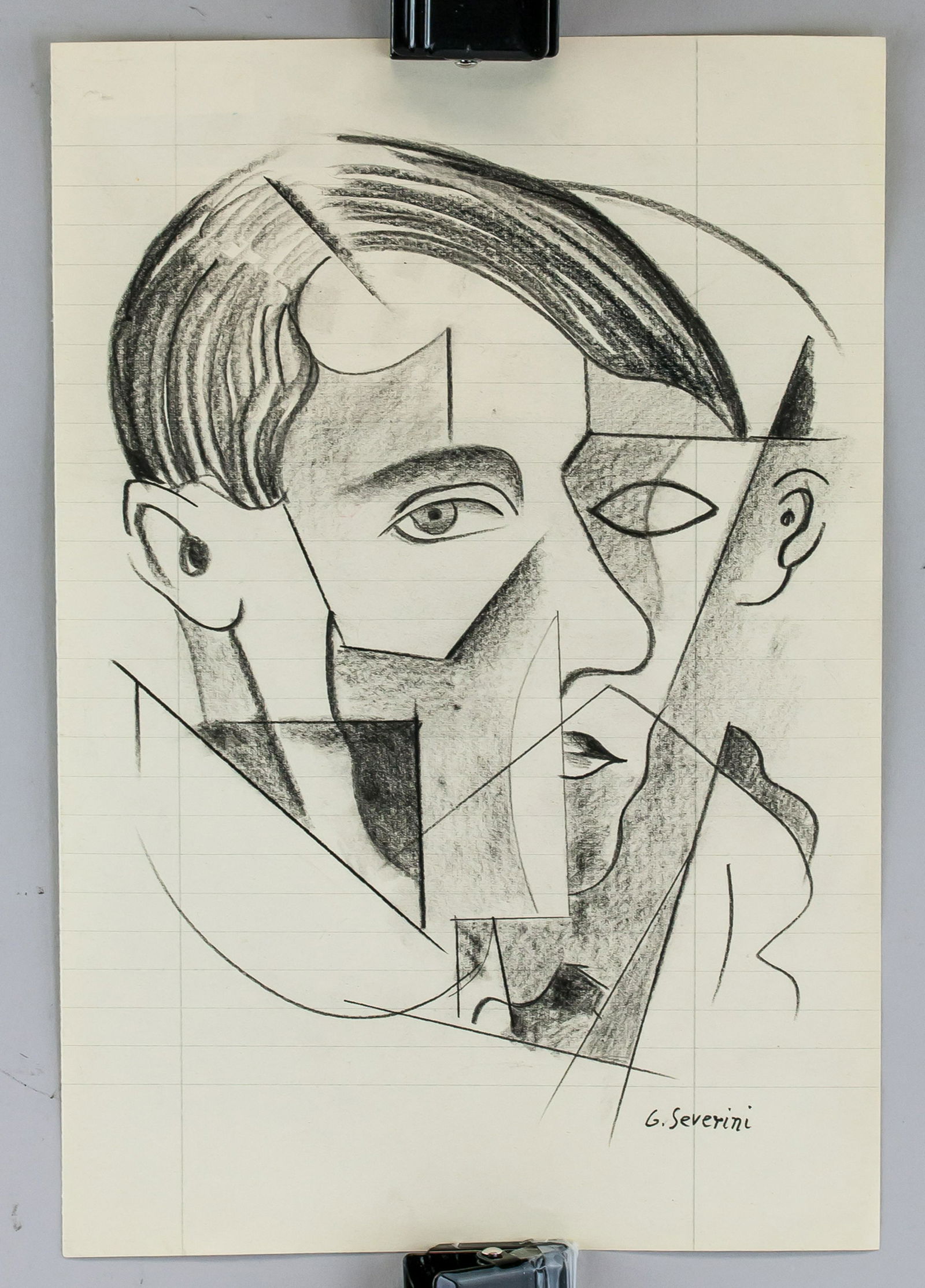 Gino Severini Italian Futurist Pencil on Paper (1 of 6)
