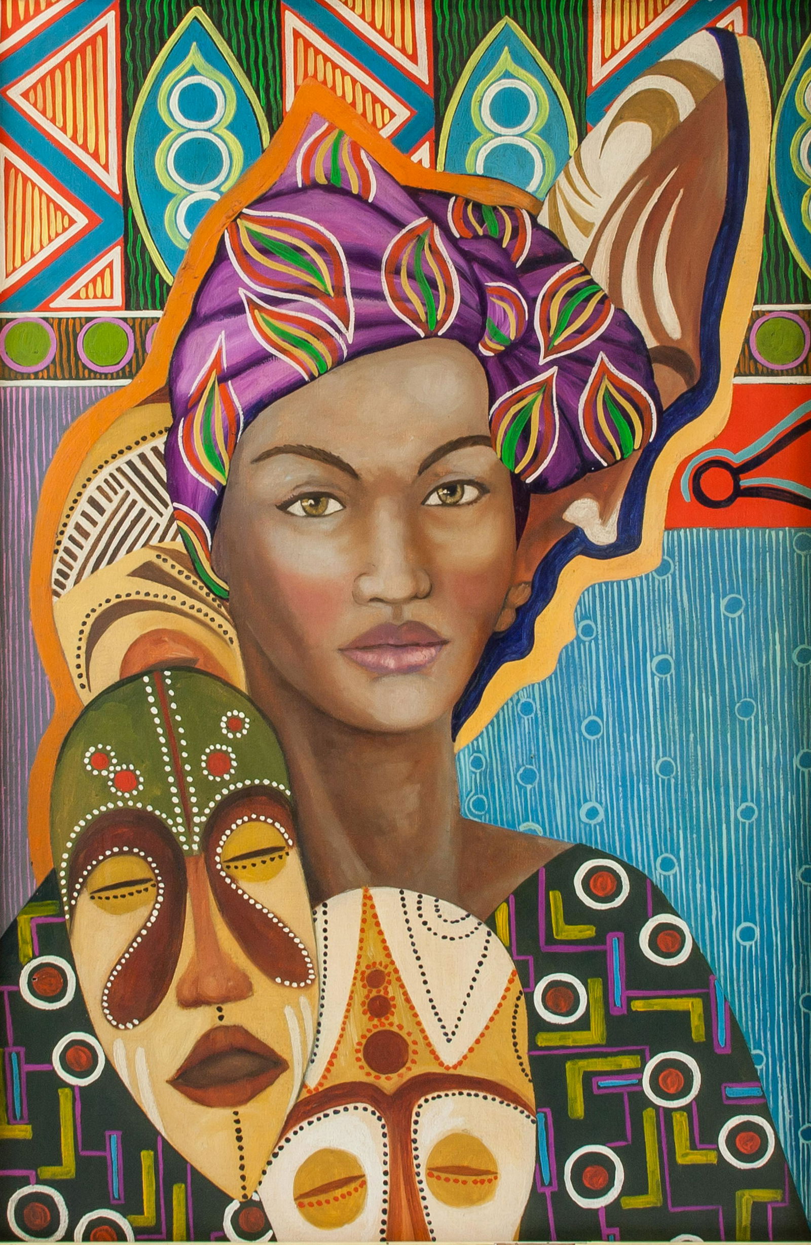 Lois M. Jones American Harlem Oil on Canvas1956 (1 of 6)