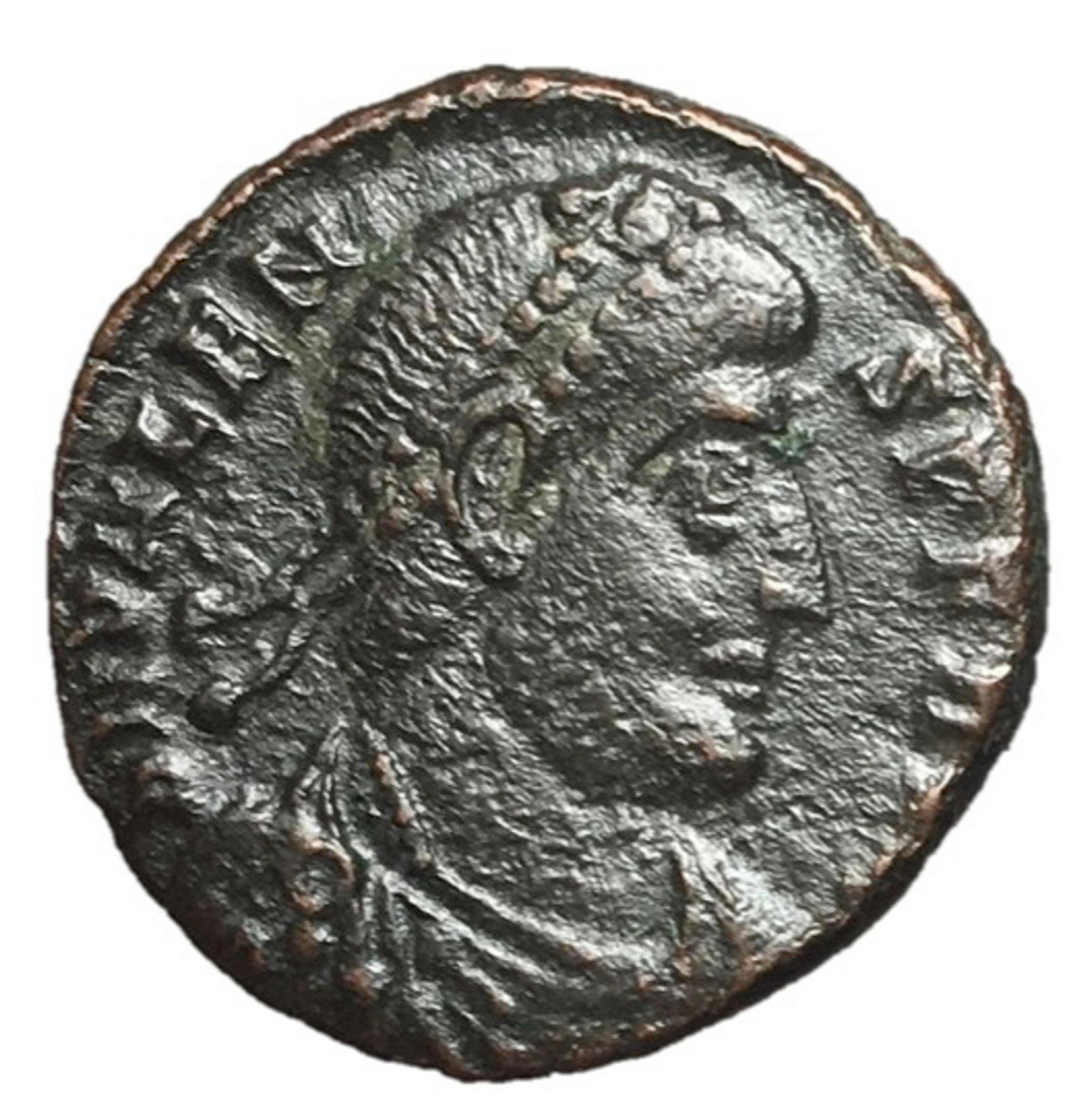 364-368 Roman Empire Valens Follis Bronze Coin (1 of 2)