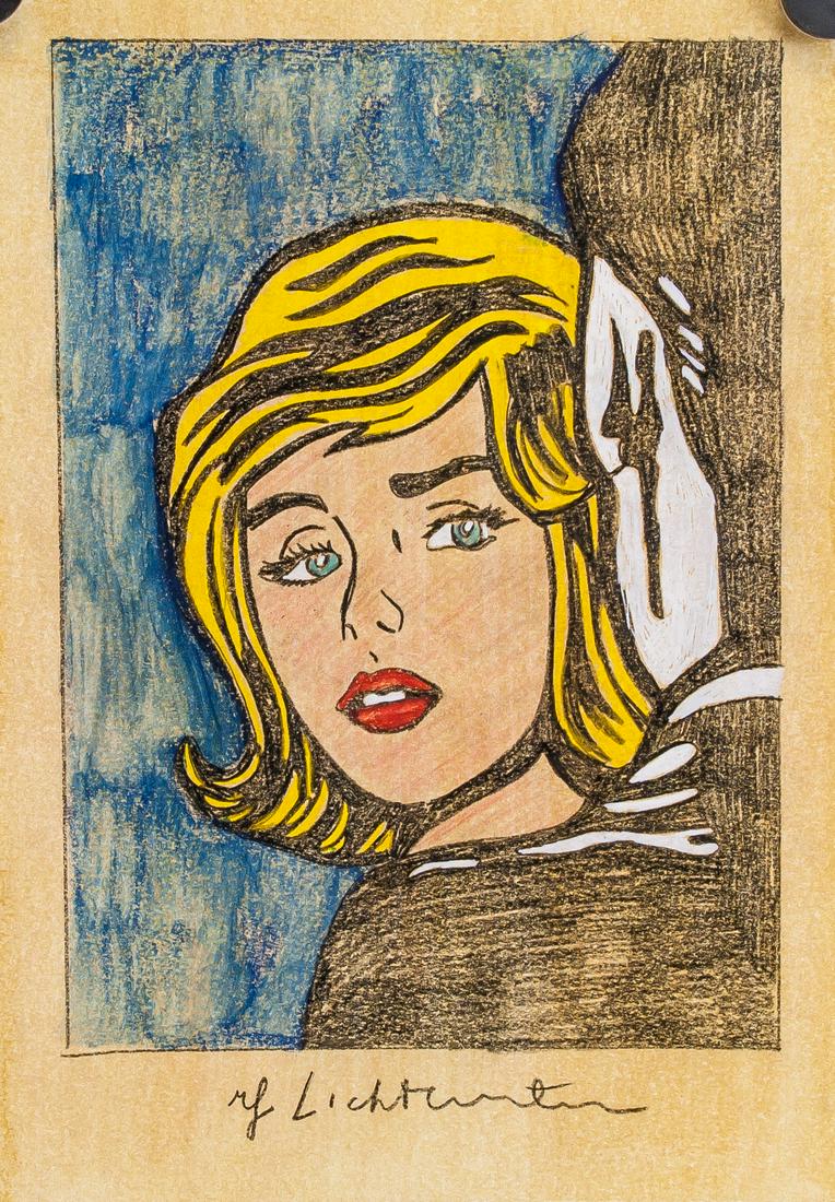 Roy Lichtenstein American Pop Art Mixed Media (1 of 5)