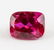 7.15 ct Pinkish Red Cushion Cut Ruby AGSL