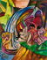 Franz Marc German Expressionist Oil on Canvas