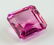 13.80 Ct Pink Emerald Cut Ruby Gemstone AGSL - 2