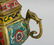 Chinese Bronze Cloisonne Lion Censer Qianlong Mark - 4