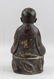 Chinese Gilt Bronze Young Monk Statue - 4