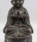 Chinese Gilt Bronze Young Monk Statue - 6