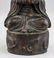Chinese Gilt Bronze Young Monk Statue - 7