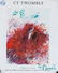 Cy Twombly Signature on Single Leaf Magazine Page