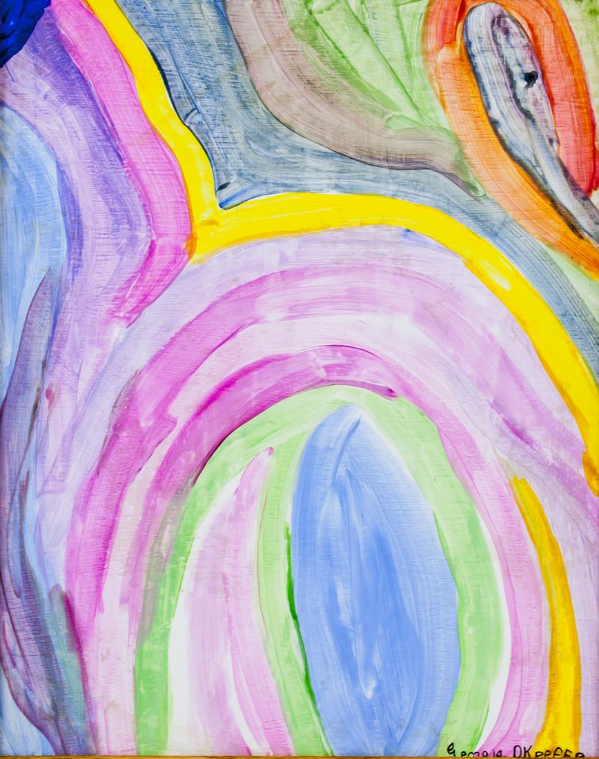 Georgia O'Keeffe American Modernist Oil on Canvas (1 of 5)