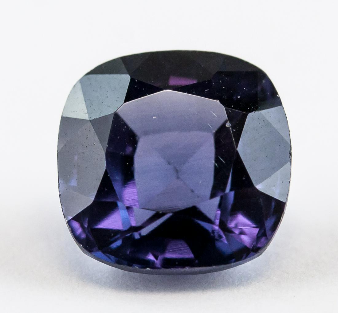 6.05ct Cushion Cut Purple Sapphire Gemstone AGSL (1 of 4)