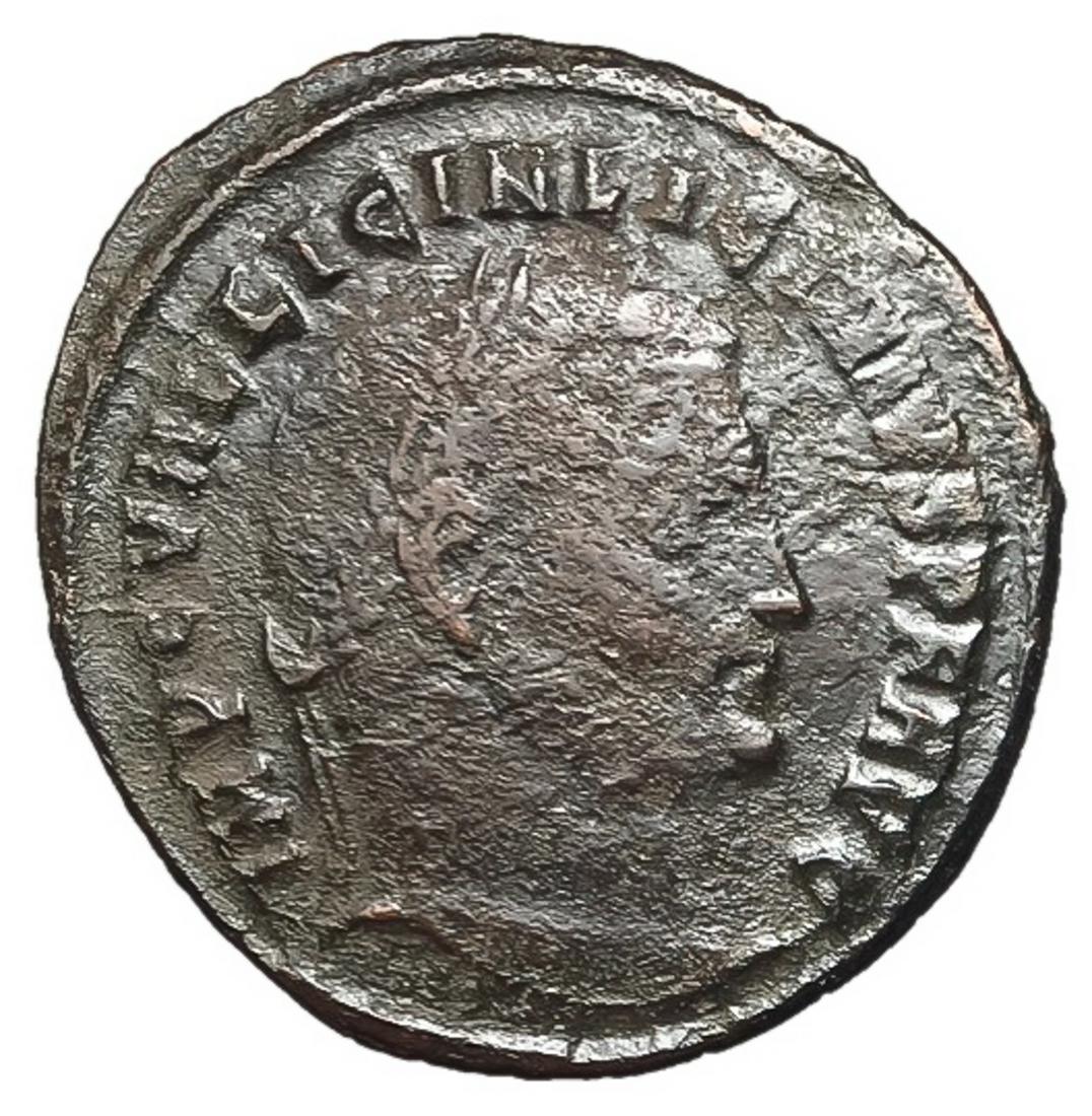 308-324 Roman Empire Licinius I Follis Bronze Coin (1 of 2)