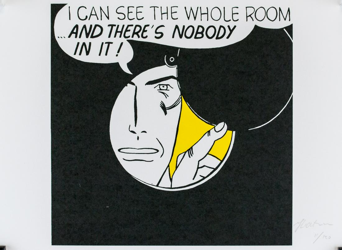 Roy Lichtenstein American Pop Signed Litho 11/120 (1 of 8)