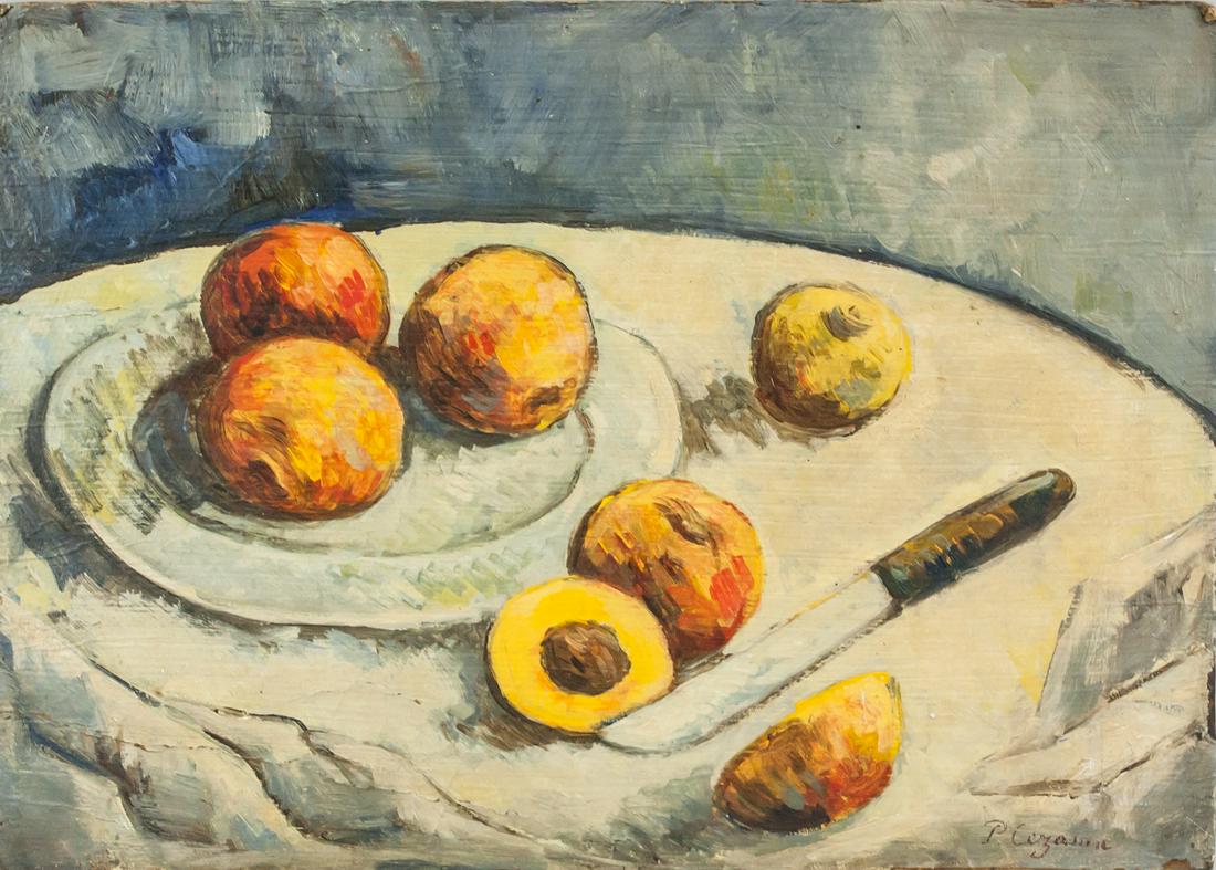 French OOB North Focus Art House Signed P Cezanne (1 of 10)