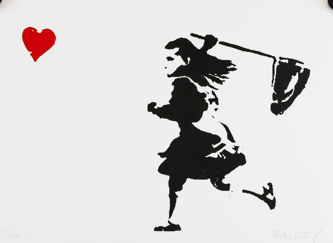 Banksy British Pop Signed Lithograph 17/500 (1 of 7)