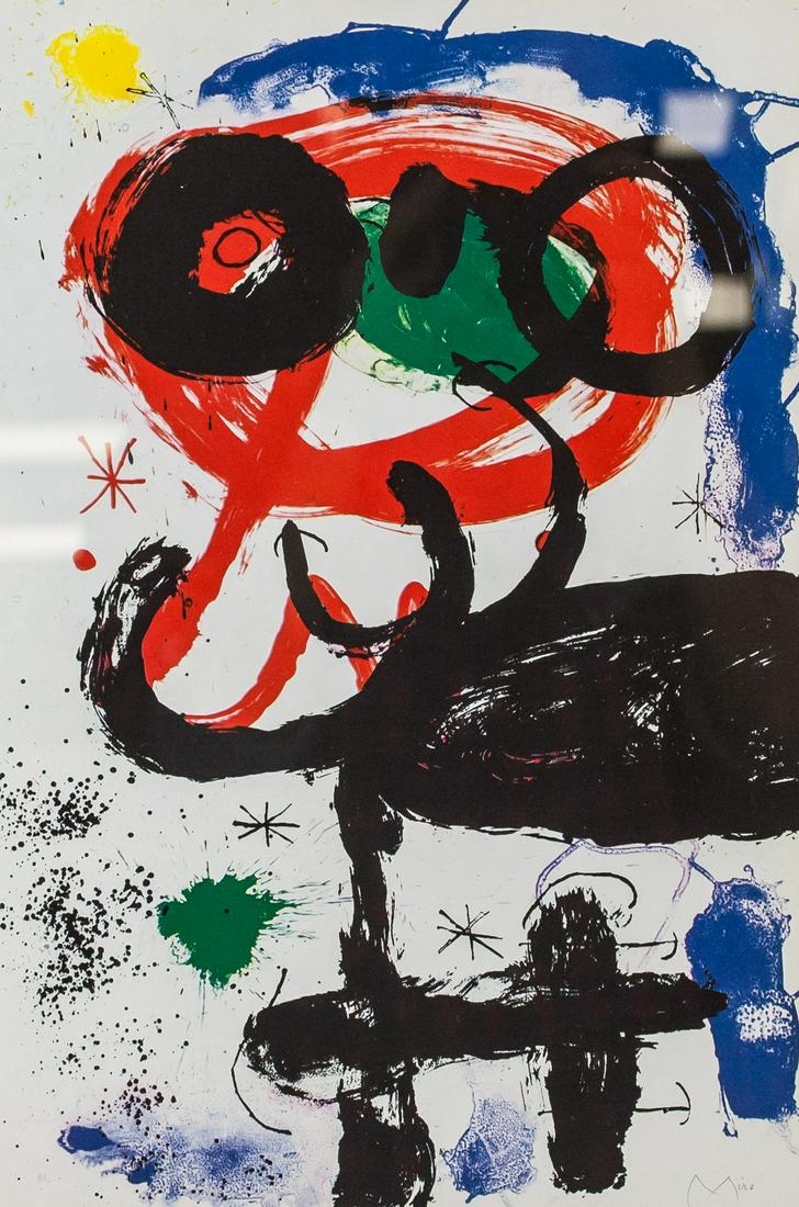 Joan Miro Spanish Surrealist La Vendimiadoza Litho (1 of 6)