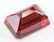 38.85ct Emerald Cut Blood Red Ruby Gemstone GGL - 3