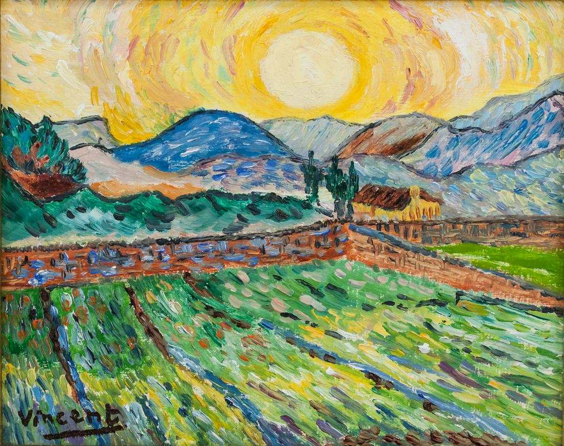 Vincent van Gogh Dutch Oil Board Galerie Beyeler (1 of 7)