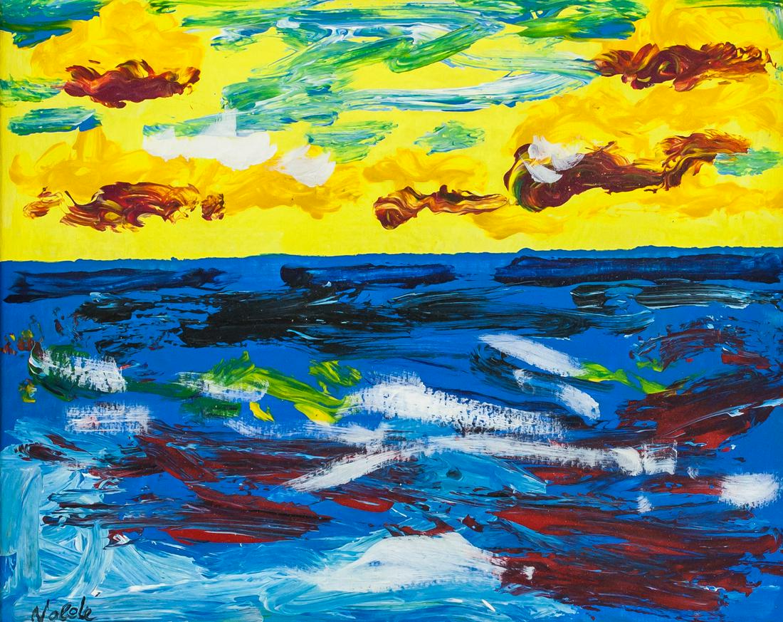 Emil Nolde German Expressionist Oil on Canvas (1 of 6)