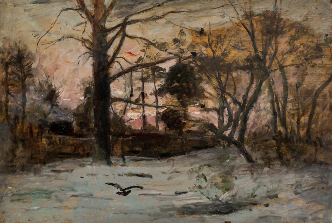 Henri Duhem French Impressionist Oil on Board (1 of 9)