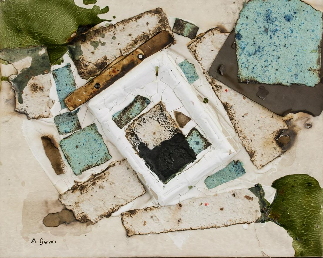 Alberto Burri Italian Expressionist Mixed Media (1 of 7)