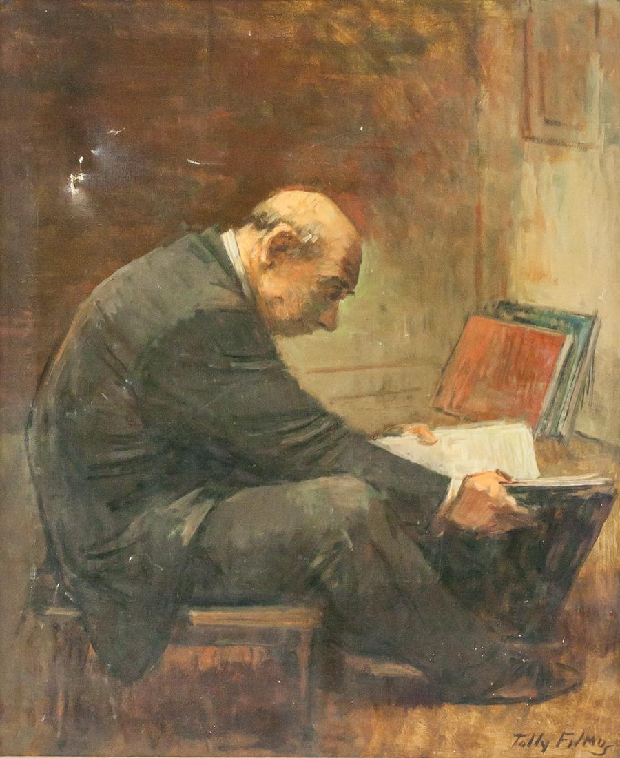 Tully Filmus American-Russian Oil/Canvas Portrait (1 of 12)