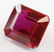 11.15ct Emerald Cut Blood Red Ruby Gemstone GGL - 2