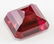 11.15ct Emerald Cut Blood Red Ruby Gemstone GGL - 3