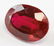 32.65ct Oval Cut Blood Red Ruby Gemstone GGL - 2