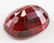 32.65ct Oval Cut Blood Red Ruby Gemstone GGL - 3