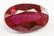 13.75ct Oval Cut Red Ruby Gem GGL Certificate