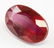 13.75ct Oval Cut Red Ruby Gem GGL Certificate - 2