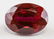 22.85ct Oval Cut Blood Red Ruby Gem GGL Certificat