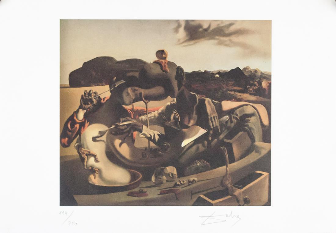 Salvador Dali Spanish Signed Litho 114/250 (1 of 6)