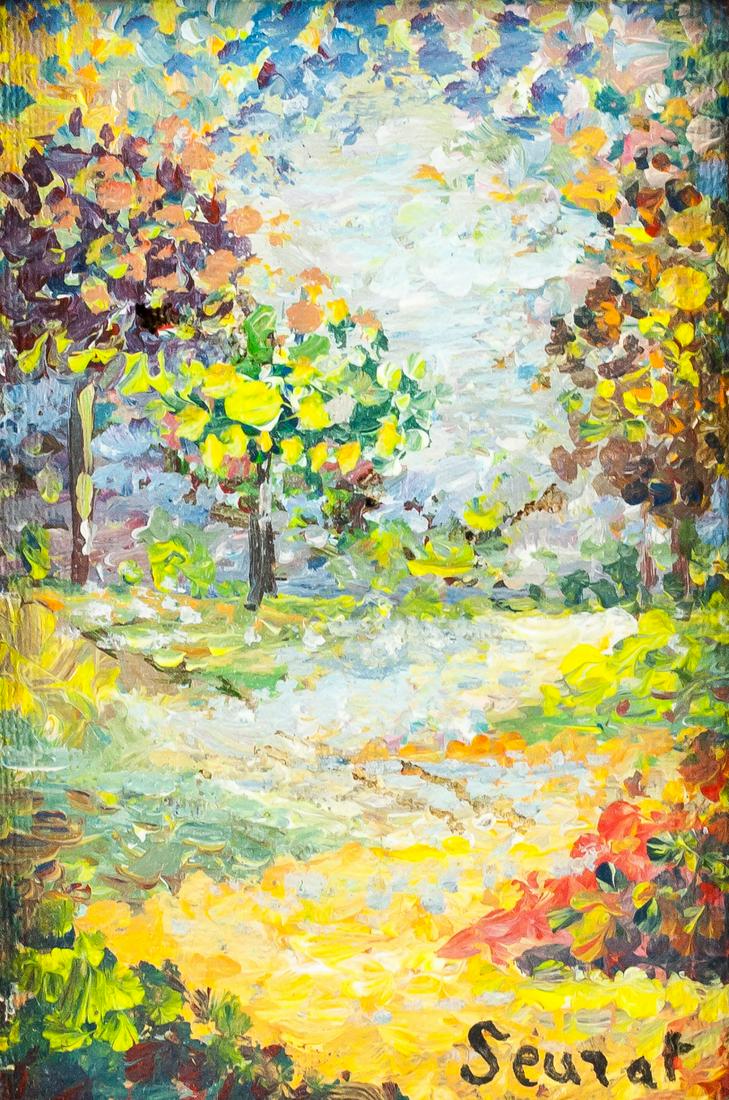 Georges Seurat French Oil on Canvas GALERIE SIMON (1 of 7)
