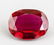 15.10ct Oval Cut Red Ruby Gemstone GGL Certificate