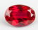 10.30ct Oval Cut Red Ruby Gemstone GGL CERT