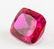 6.45ct Cushion Cut Red Ruby Gemstone AGSL CERT - 2