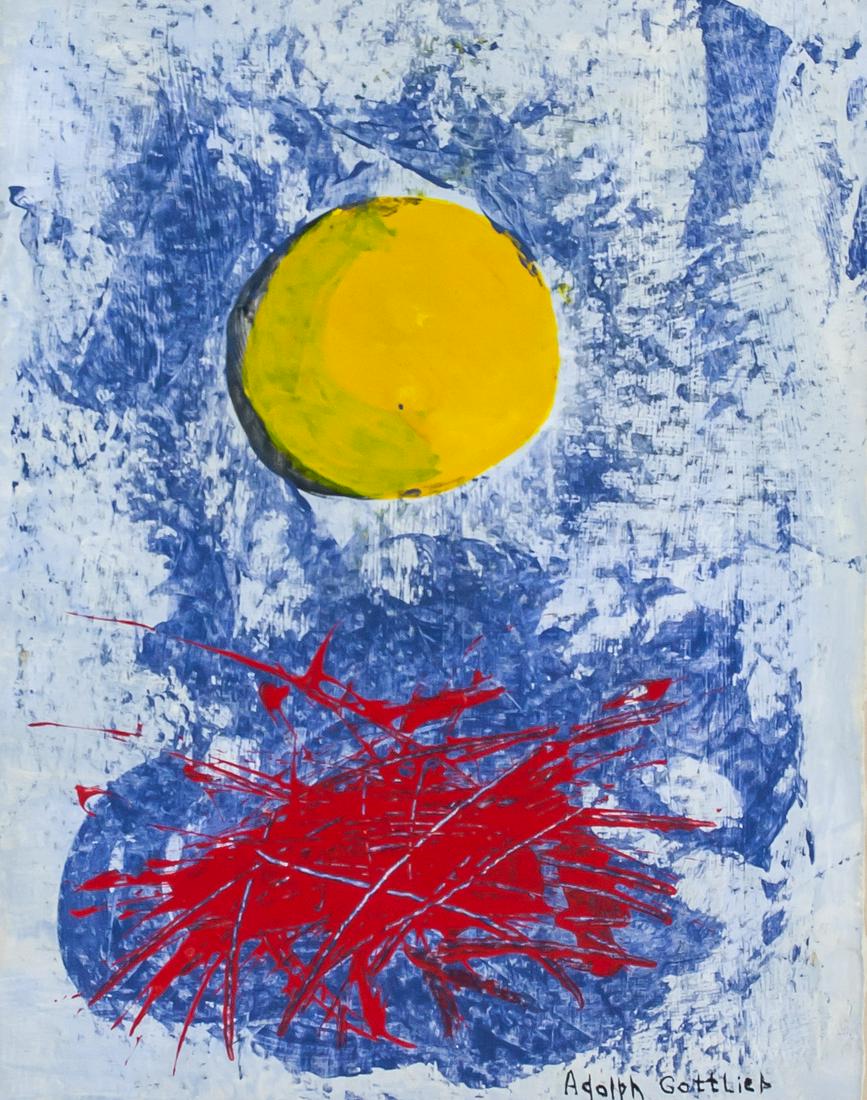 Adolph Gottlieb American Abstract Oil on Canvas (1 of 6)