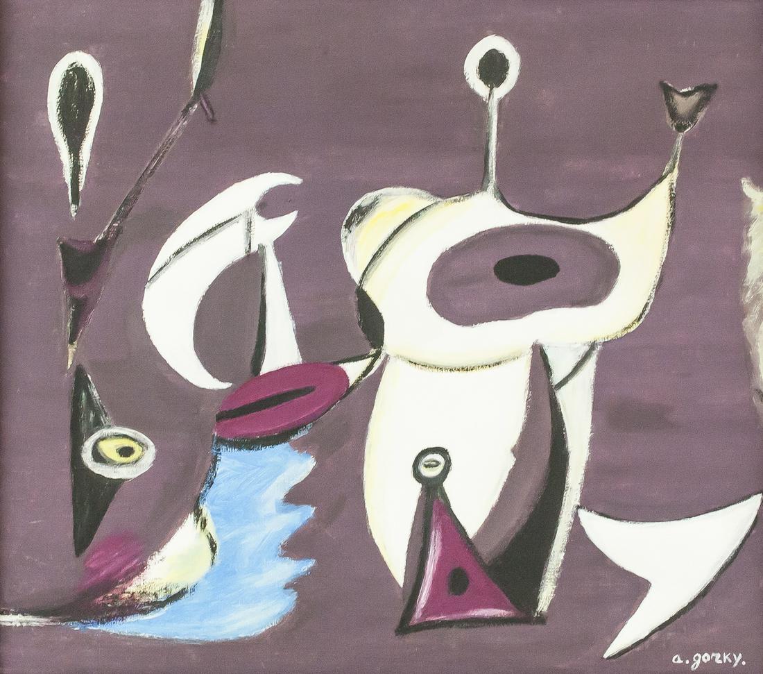 Arshile Gorky American Abstract Oil on Canvas (1 of 5)