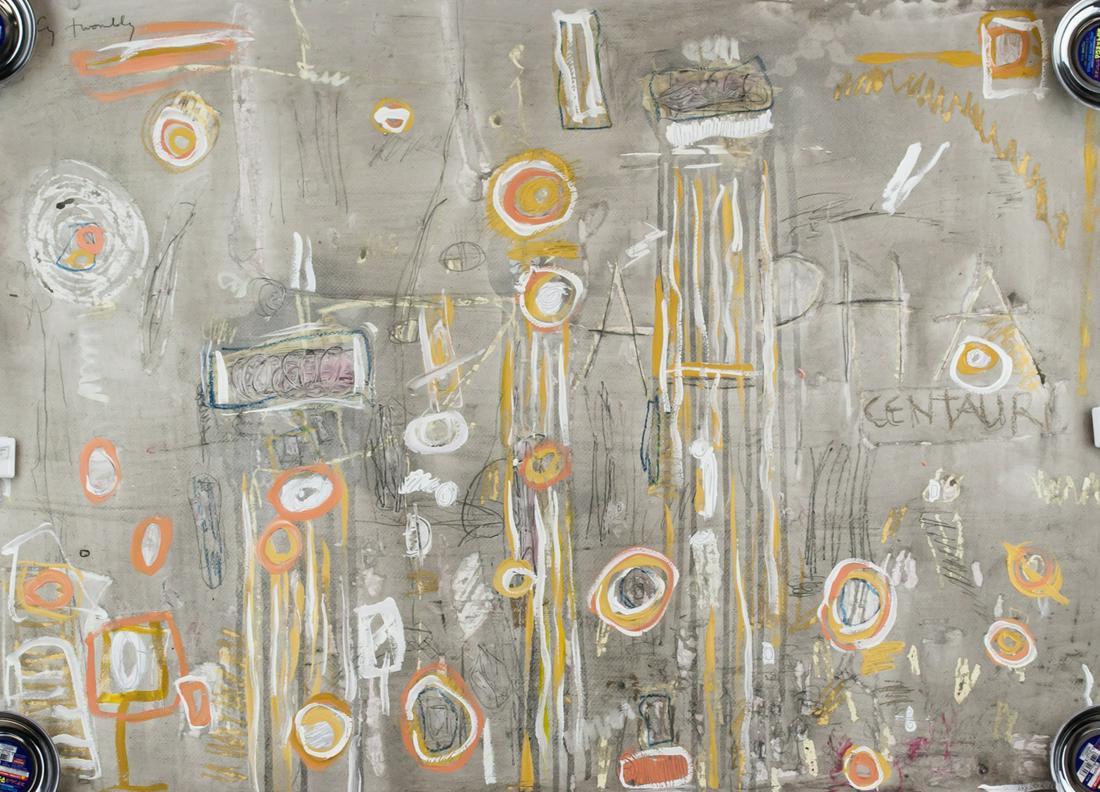 Cy Twombly American Abstract Oil Catskills Gallery (1 of 9)