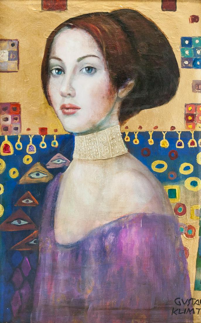 Gustav Klimt Austrian Oil/Canvas LEFEVRE GALLERY (1 of 9)