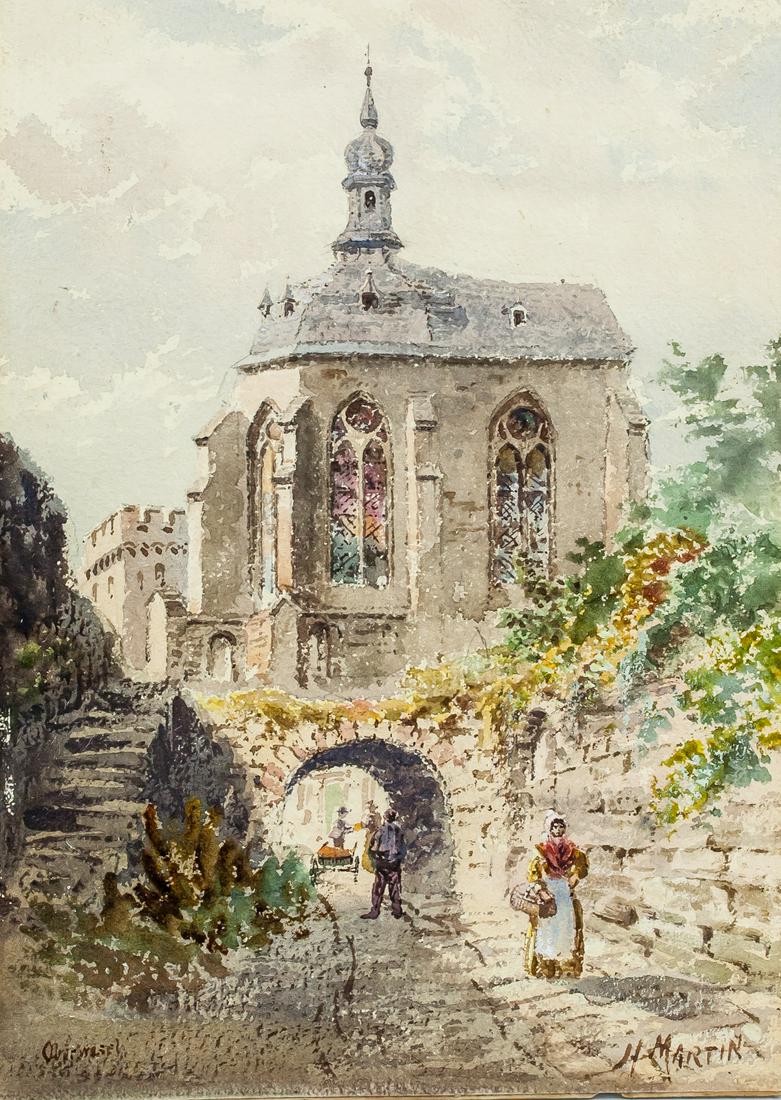 Henry Martin Canadian Watercolor Board "Montreal" (1 of 6)