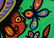 Norval Morrisseau Canadian Acrylic on Canvas - 3