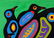 Norval Morrisseau Canadian Acrylic on Canvas - 4
